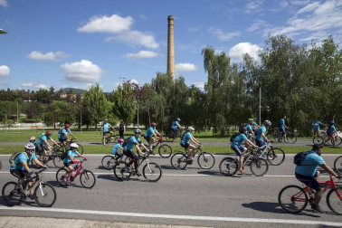 El domingo se celebró la 23ª edición del Día de la Bicicleta acompañado del buen tiempo y con 4.200 participantes