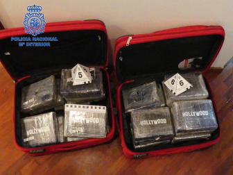 Policía Nacional llevó a cabo la mayor operación contra el tráfico de cocaína, la mayor incautación de esta droga en la última década en la Comunidad foral.