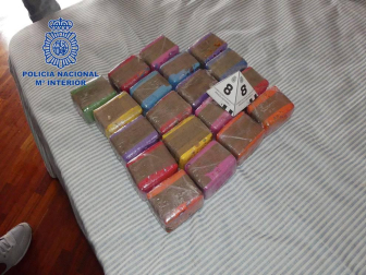 Policía Nacional llevó a cabo la mayor operación contra el tráfico de cocaína, la mayor incautación de esta droga en la última década en la Comunidad foral.