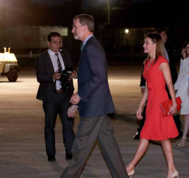 Don Felipe y doña Letizia aterrizaron este viernes 15 de junio en Nueva Orleans para la visita de cinco días por territorio estadounidense.