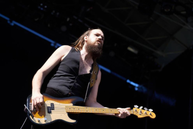 Público asistente a la actuación del grupo dentro del ciclo Ciudadela Tierra de Rock.
