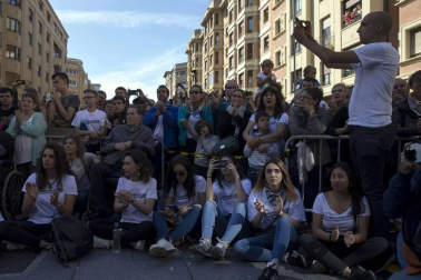 Miles de personas en la manifestación contra la sentencia del 'caso Alsasua'