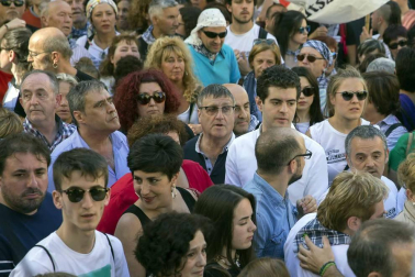 Miles de personas en la manifestación contra la sentencia del 'caso Alsasua'