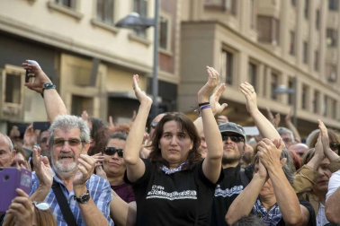 Miles de personas en la manifestación contra la sentencia del 'caso Alsasua'