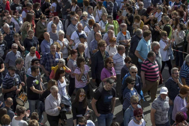 Miles de personas en la manifestación contra la sentencia del 'caso Alsasua'