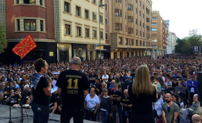 Miles de personas en la manifestación contra la sentencia del 'caso Alsasua'