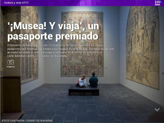 Además, el pasaporte de los museos navarros.