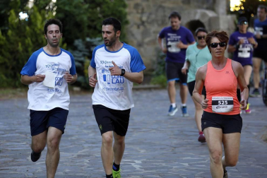 Burlada acogió este martes 19 de junio la prueba atlética solidaria.