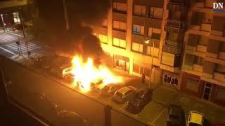 Incendio en Iturrama
