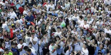 Cohete de las fiestas de Mutilva
