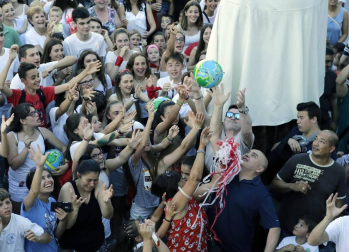 Cohete de las fiestas de Mutilva