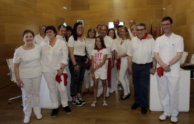 Cohete de las fiestas de Mutilva