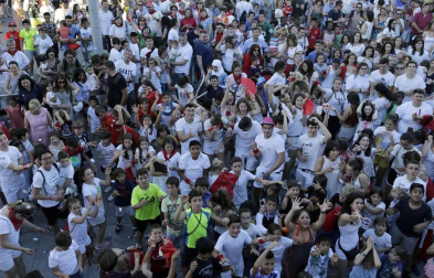 Cohete de las fiestas de Mutilva