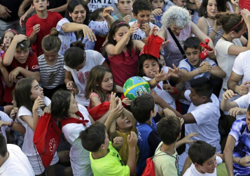 Cohete de las fiestas de Mutilva