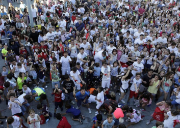 Cohete de las fiestas de Mutilva