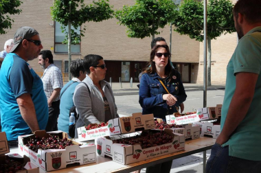 El domingo 17 de junio Milagro honró a su fruto más preciado con la puesta en marcha de la XIX Fiesta de la cereza. Cerca de 15.000 personas se acercaron hasta esta localidad para hacerse con sus cajas de cerezas, además de disfrutar del variado programa de la jornada. Este año, el consistorio ribero convirtió al deporte en protagonista, homenajeando a varios deportistas y clubes locales.
