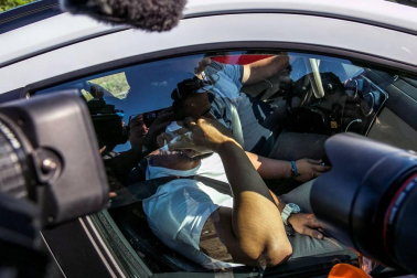 Salen de la cárcel militar de Alcalá de Henares dos miembros de La Manada