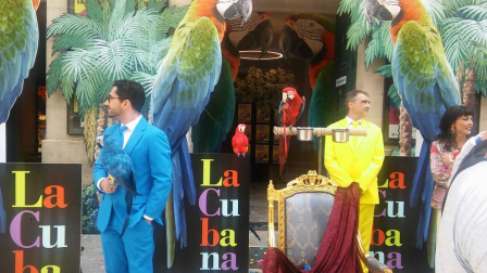 Los actores de la compañía de teatro presentaron las funciones que representarán del 28 de junio al 14 de julio en el Gayarre de Pamplona.