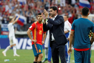 Galería de fotos de los jugadores de España tras caer eliminados del Mundial ante Rusia