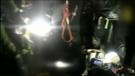 Labores de rescate de 12 menores atrapados en Tailandia