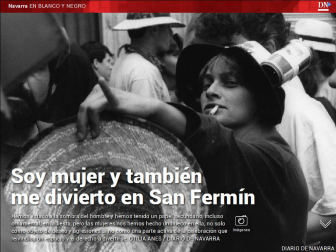 Además, el papel de la mujer en la historia de San Fermín, en imágenes