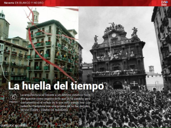 Además, el paso del tiempo en rincones típicos de San Fermín