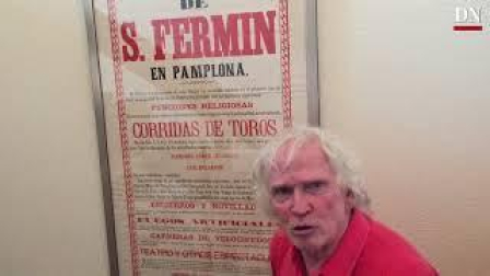 Larry Belcher, corredor de encierros estadounidense, apoya 'San Fermín Sí'