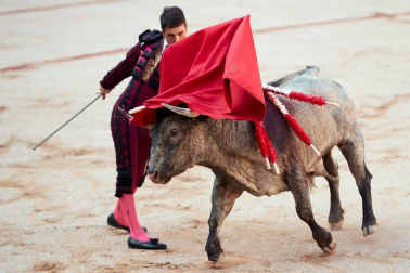Faena de los toros de la ganadería del José Escolar para los diestros Javier Castaño, Emilio de Justo y Gonzalo Caballero.