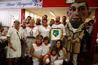 Salida de los gigantes y cabezudos de Pamplona, 8 de julio de San Fermín 2018