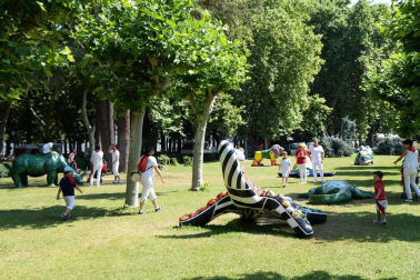 Los Sanfermines también ofrecen diferentes espacios para que los más pequeños puedan disfrutar sin parar de jugar
