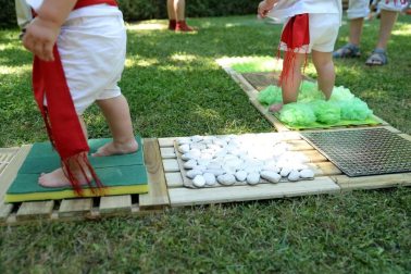 Los Sanfermines también ofrecen diferentes espacios para que los más pequeños puedan disfrutar sin parar de jugar
