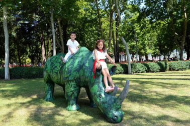 Los Sanfermines también ofrecen diferentes espacios para que los más pequeños puedan disfrutar sin parar de jugar