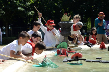 Los Sanfermines también ofrecen diferentes espacios para que los más pequeños puedan disfrutar sin parar de jugar