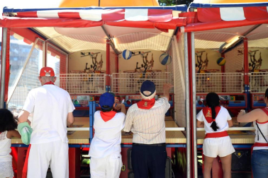 Los Sanfermines también ofrecen diferentes espacios para que los más pequeños puedan disfrutar sin parar de jugar
