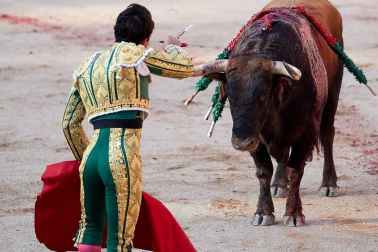 Faena de los toros de la ganadería del Cebada Gago para los diestros Octavio Chacón, Luis Bolívar y Juan del Álamo.