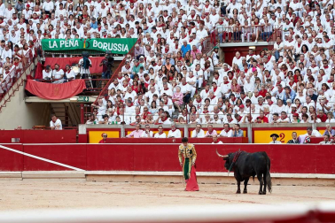 Faena de los toros de la ganadería del Cebada Gago para los diestros Octavio Chacón, Luis Bolívar y Juan del Álamo.