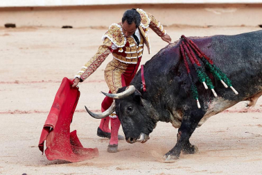 Faena de los toros de la ganadería del Cebada Gago para los diestros Octavio Chacón, Luis Bolívar y Juan del Álamo.
