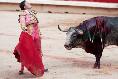 Faena de los toros de la ganadería del Cebada Gago para los diestros Octavio Chacón, Luis Bolívar y Juan del Álamo.
