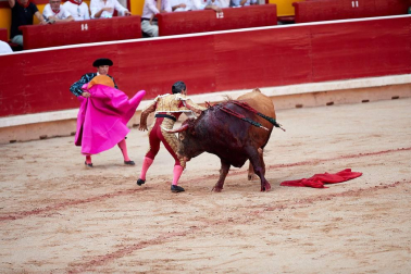 Faena de los toros de la ganadería del Cebada Gago para los diestros Octavio Chacón, Luis Bolívar y Juan del Álamo.