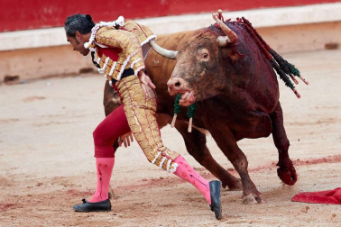 Faena de los toros de la ganadería del Cebada Gago para los diestros Octavio Chacón, Luis Bolívar y Juan del Álamo.