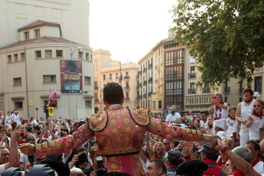Faena de los toros de la ganadería del Cebada Gago para los diestros Octavio Chacón, Luis Bolívar y Juan del Álamo.