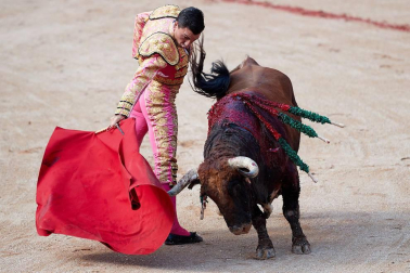 Faena de los toros de la ganadería del Cebada Gago para los diestros Octavio Chacón, Luis Bolívar y Juan del Álamo.