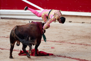 Faena de los toros de la ganadería del Cebada Gago para los diestros Octavio Chacón, Luis Bolívar y Juan del Álamo.