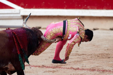 Faena de los toros de la ganadería del Cebada Gago para los diestros Octavio Chacón, Luis Bolívar y Juan del Álamo.