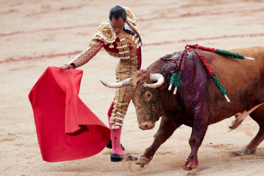 Faena de los toros de la ganadería del Cebada Gago para los diestros Octavio Chacón, Luis Bolívar y Juan del Álamo.