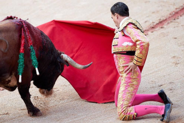 Faena de los toros de la ganadería del Cebada Gago para los diestros Octavio Chacón, Luis Bolívar y Juan del Álamo.