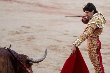 Faena de los toros de la ganadería Fuente Ymbro para los diestros Sebastián Castella, Miguel Ángel Perera y López Simón