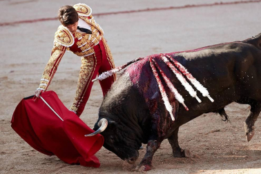 Faena de los toros de la ganadería Fuente Ymbro para los diestros Sebastián Castella, Miguel Ángel Perera y López Simón