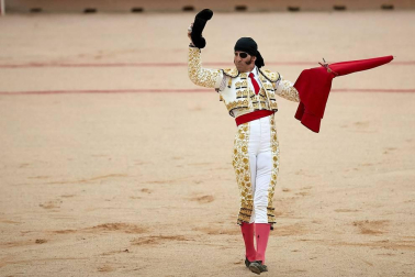 Faena de los toros de la ganadería de Fuente Ymbro para los diestros Juan José Padilla, Roca Rey y Cayetano
