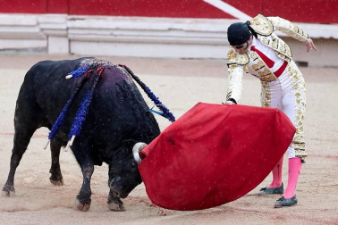 Faena de los toros de la ganadería de Fuente Ymbro para los diestros Juan José Padilla, Roca Rey y Cayetano